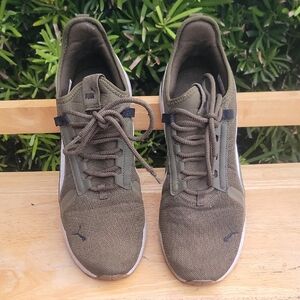 Puma Men's Khaki Athletic Shoes